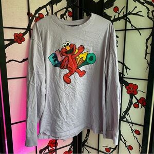 H&M Sesame Street Elmo Long Sleeve Shirt – Relaxed Fit – Size L